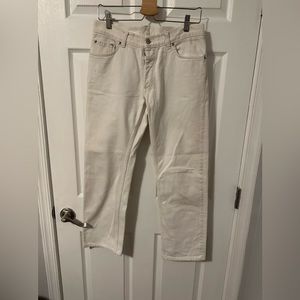Helmut Lang Vintage 1998 White Denim